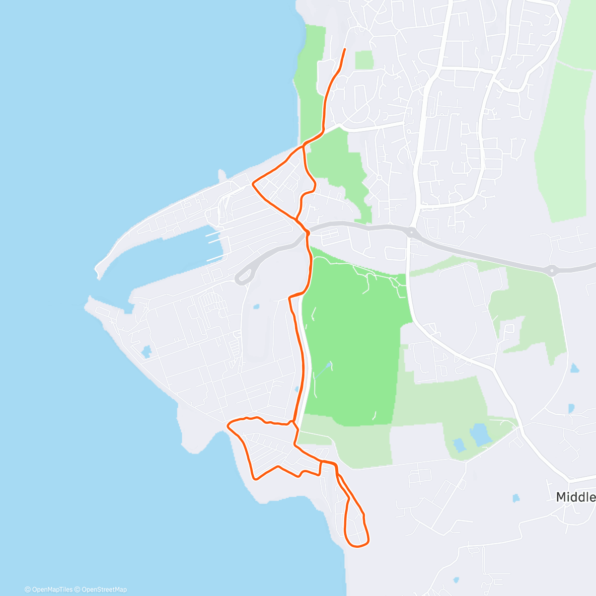 Map of the activity, Keeping the streak alive...just