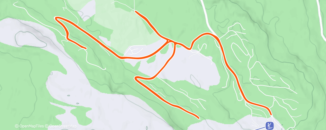 Карта физической активности (Morning Run)