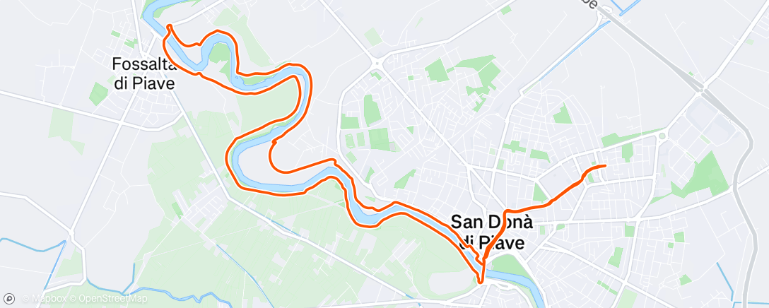 Map of the activity, R25-13 Buona Pasqua