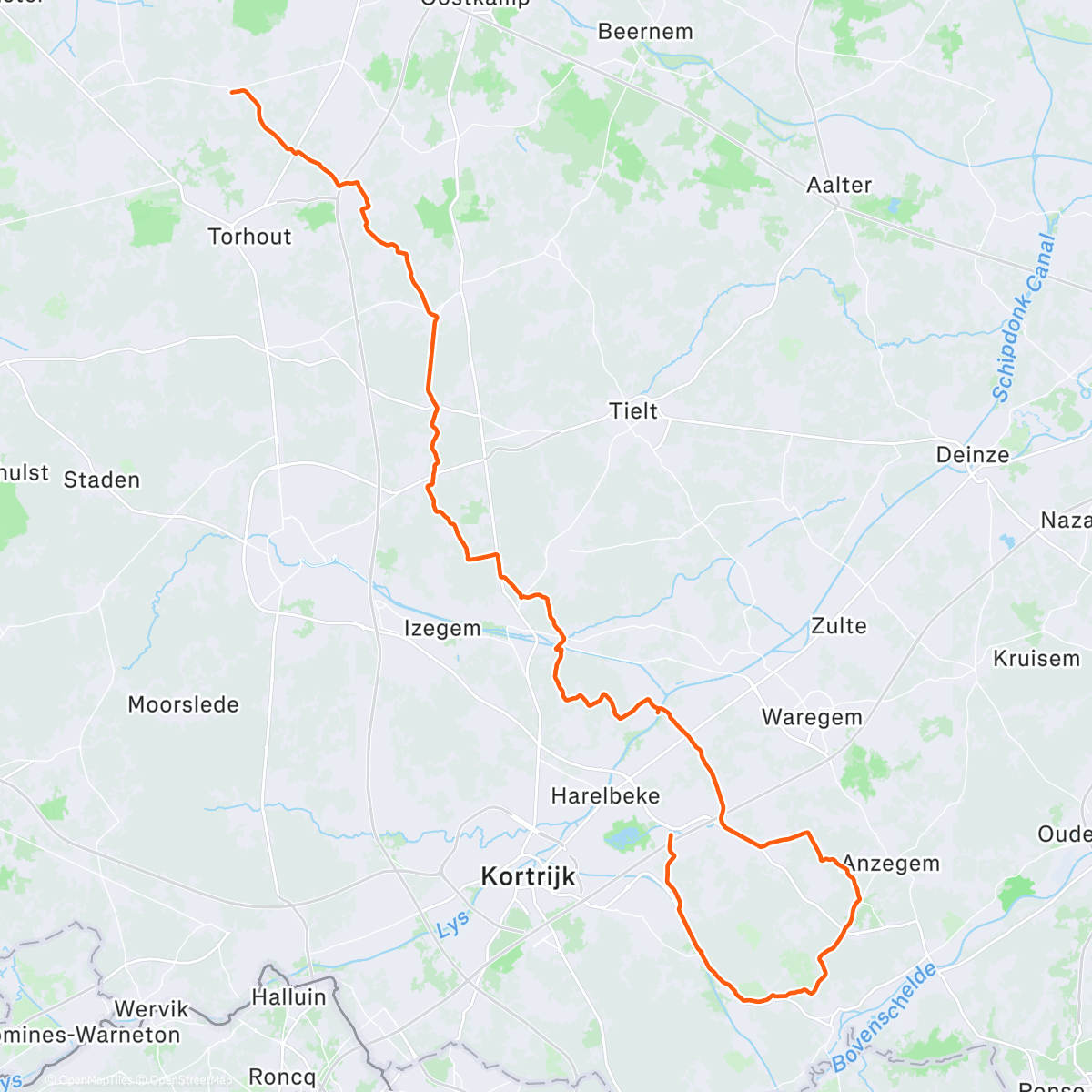 Map of the activity, Supporteren, go Jan!