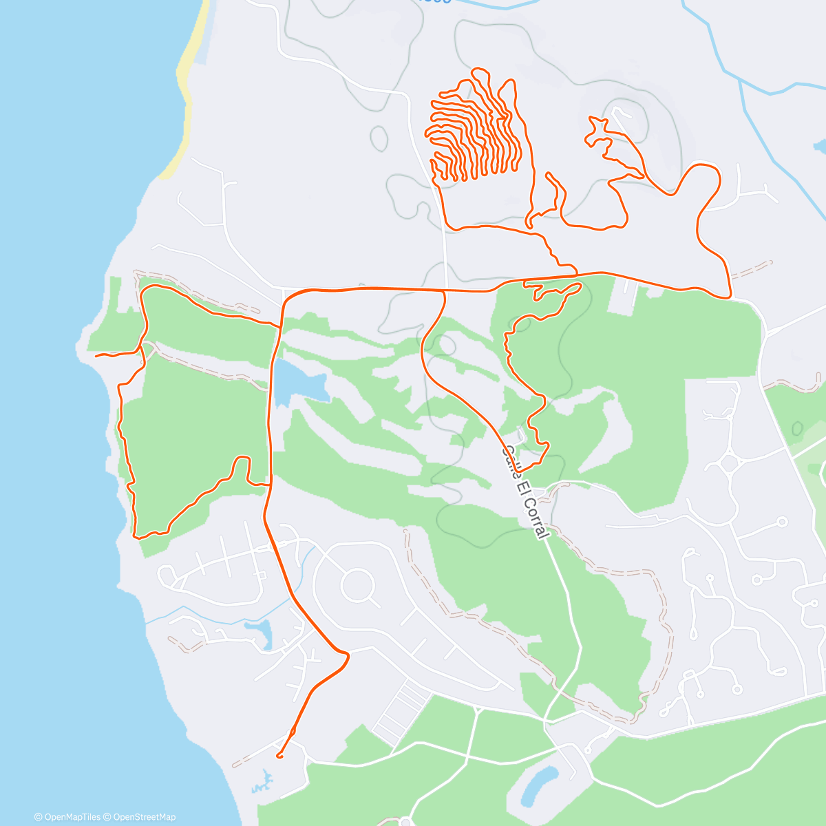 Map of the activity, Trillos Pinilla ❤️