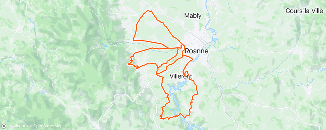 Map of the activity, Loire Ladies Tour - dag 2