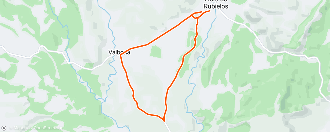 Map of the activity, Soltando después del GYM !