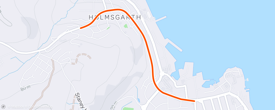 Map of the activity, Afternoon E-Bike Ride