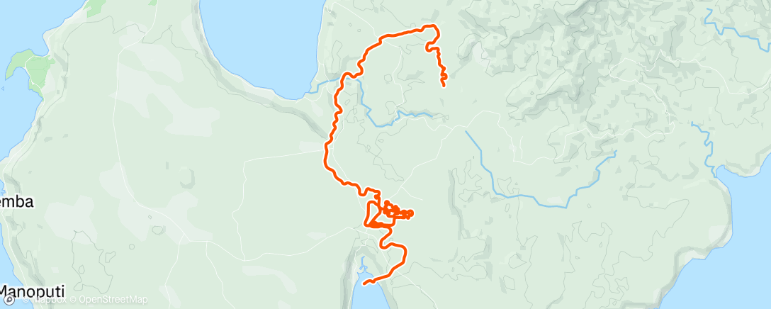 Map of the activity, Zwift - Race: 3R Racing (C) on Chasing the Sun in Makuri Islands