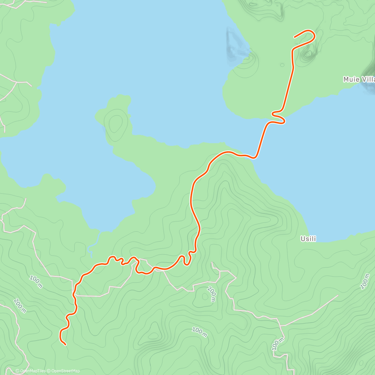 Map of the activity, Zwift - The Big Ring in Watopia