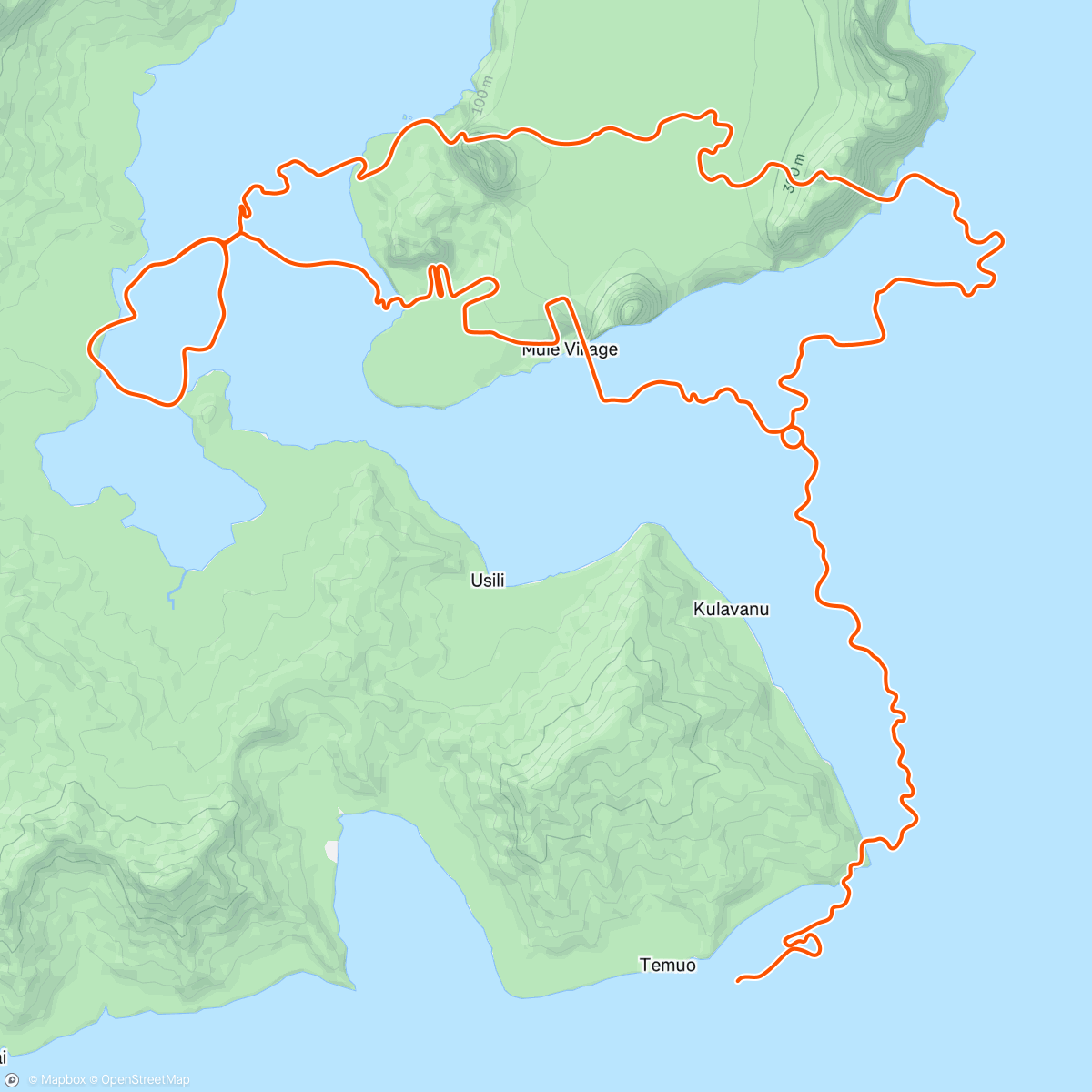 Map of the activity, Zwift - Coast to Coast in Watopia