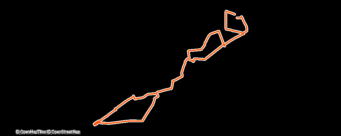 Map of the activity, Winter ❄️🥶
