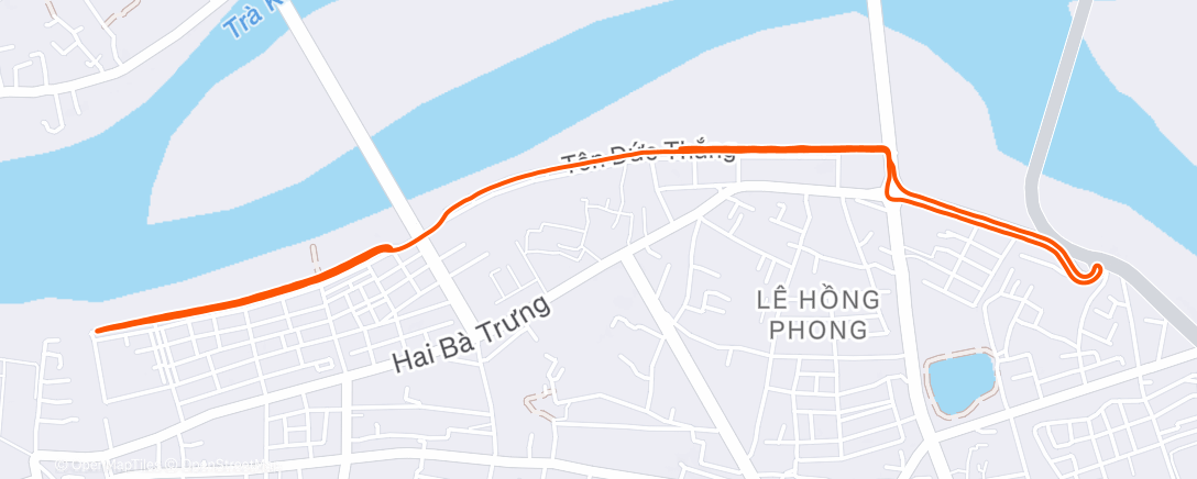 Карта физической активности (Morning Run)