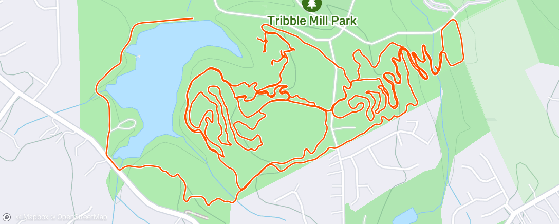 Map of the activity, Morning Ride