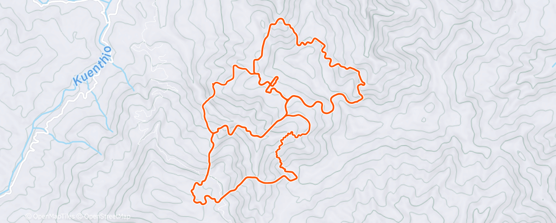 Map of the activity, Reco