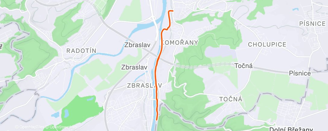 Карта физической активности (Lunch Run)