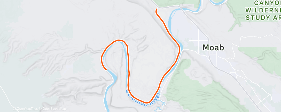 Map of the activity, FulGaz - Potash Road