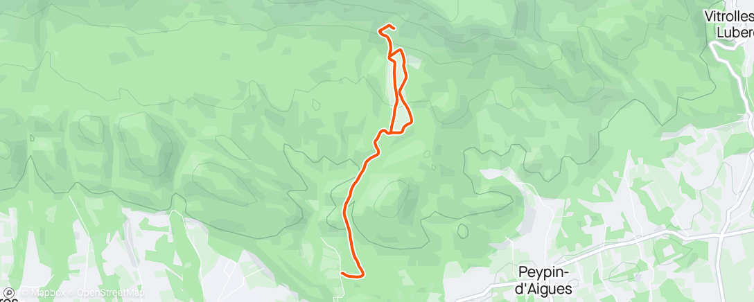 Map of the activity, Mtb w/ Tofu Loudmouf