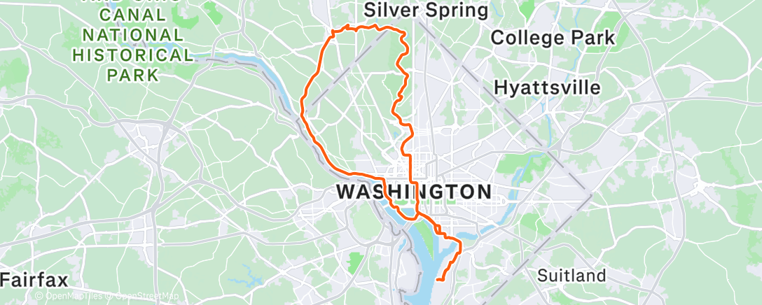 Map of the activity, NY Day Ride With The Crew