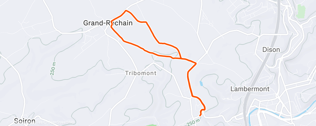 Mappa dell'attività Morning Trail Run