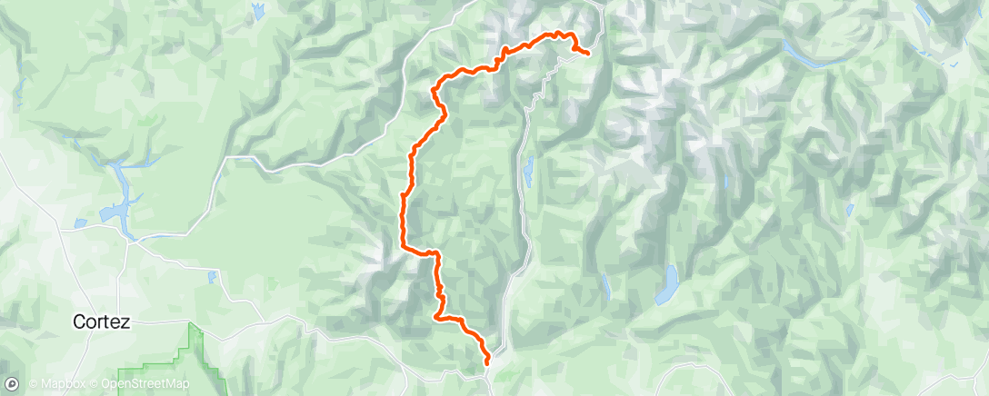 Map of the activity, Morning Ride