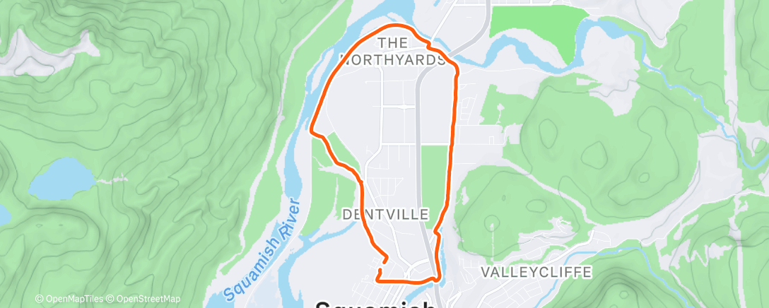 Map of the activity, Puddle stompin’