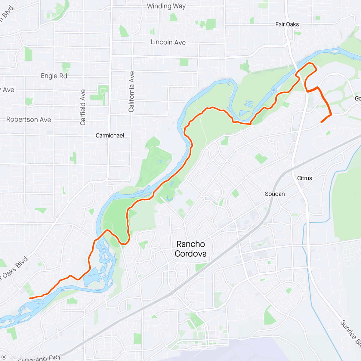 Map of the activity, Rough Week