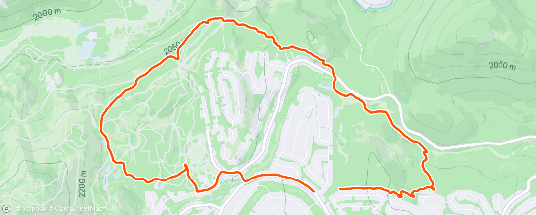 Map of the activity, WSER fun day 1
