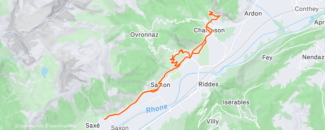 Map of the activity, Une petite dernière