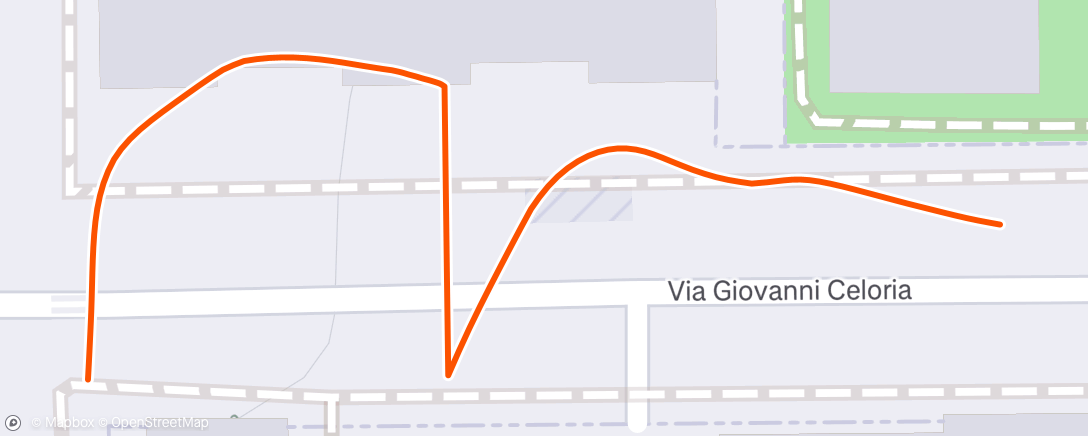 Map of the activity, Camminata mattutina