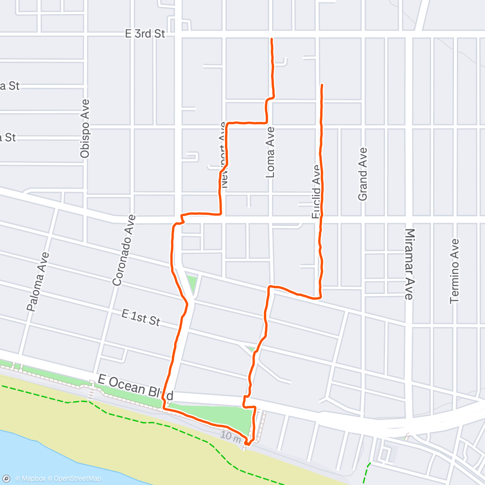Map of the activity