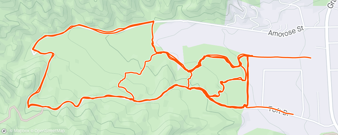 Mapa da atividade, New trails