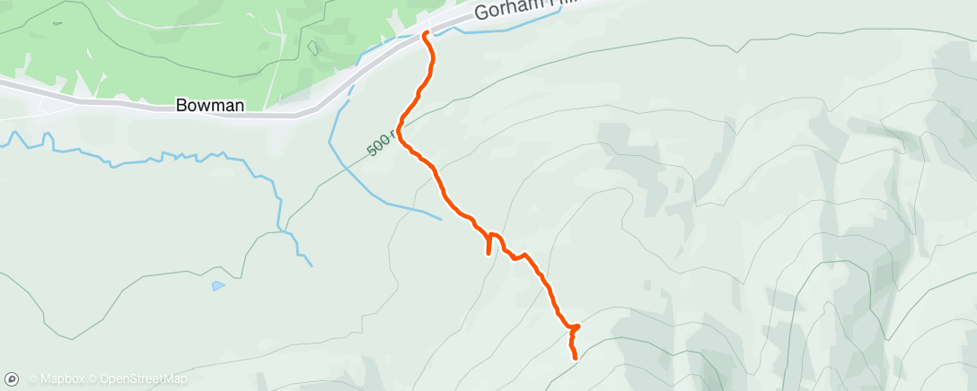Map of the activity, Pack in