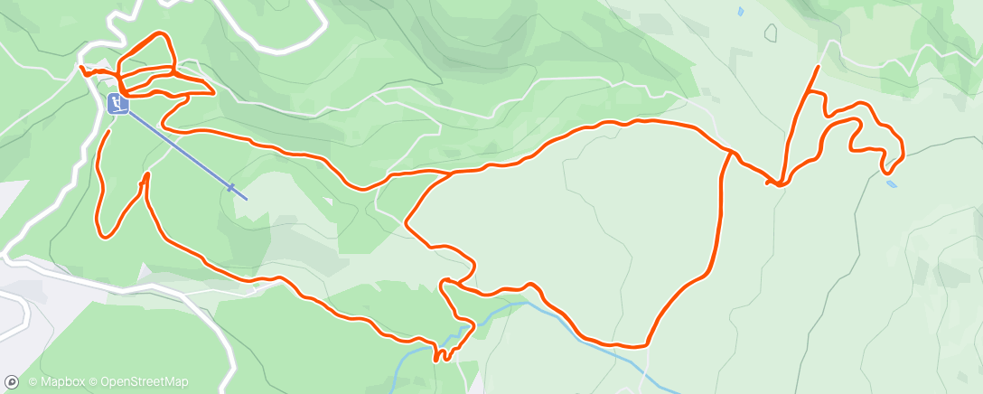 Mappa dell'attività Sortie Skating ! Neige verglacée en bas / Neige top sur la plaine brûlée