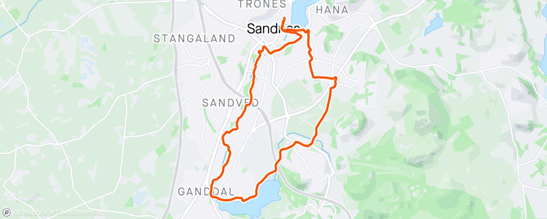 Mapa da atividade, Sosial økt etter podkast-maraton