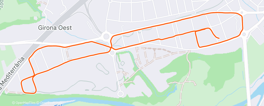 Map of the activity, “Goed bezig!”