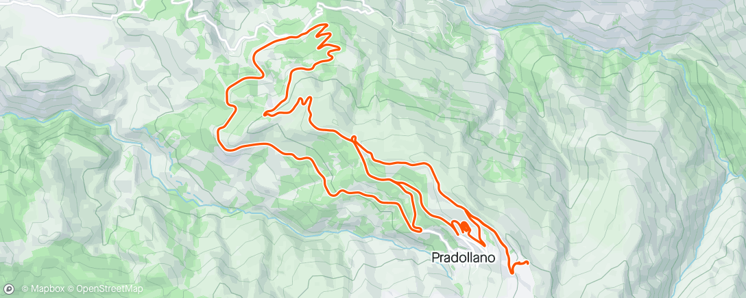 Map of the activity, Day 7, Sierra Nevada, TC 🇪🇸