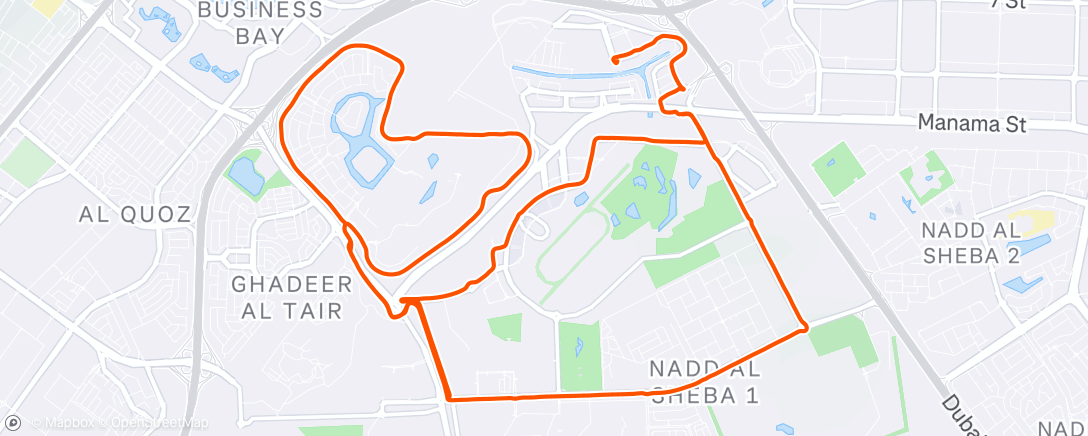 Mapa de la actividad (Mittagsradfahrt)