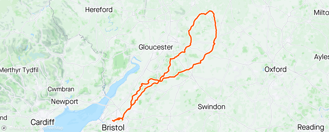 Map of the activity, GWR Slaughtered in the Cotswolds