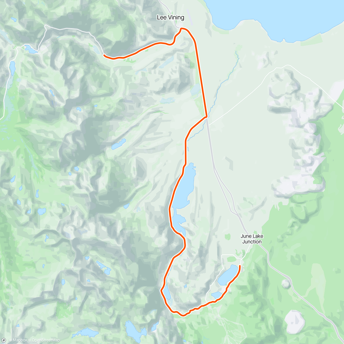 Mappa dell'attività FulGaz - Mammoth Lakes to Tioga Pass (part 2)