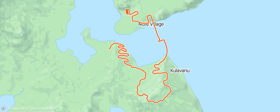 Map of the activity, Zwift - Вск- Bike - LT2 Work light on Mountain Mash in Watopia