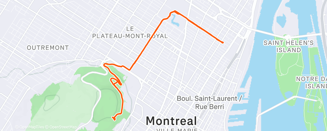 Map of the activity, I only did this so I could drink beer tonight