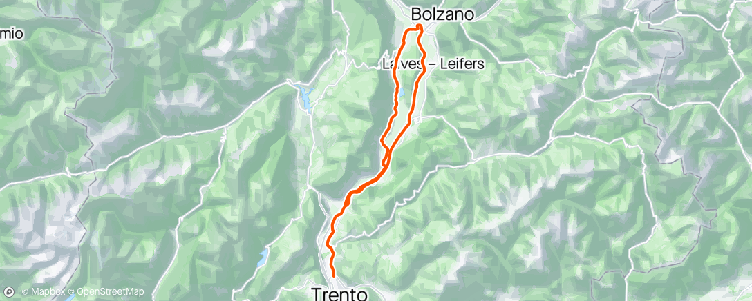 Map of the activity, Stravismo di Venere 🟠⚫️
