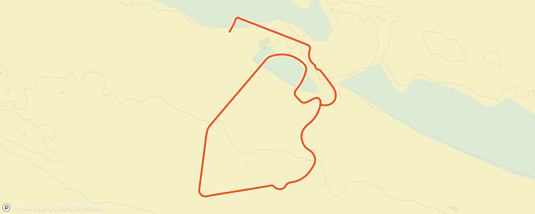Map of the activity, MyWhoosh - Hudayriyat Sprint