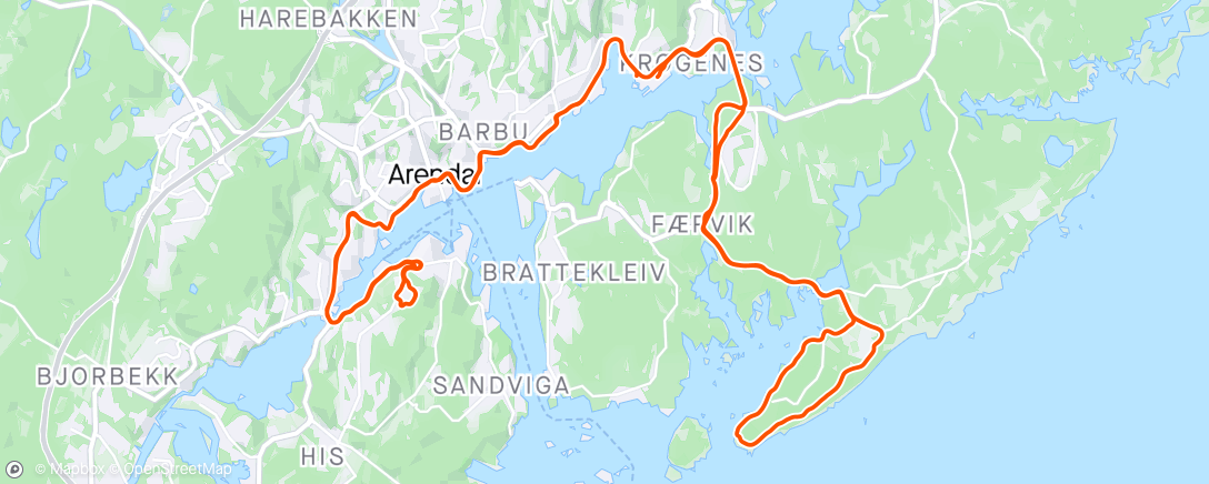 Map of the activity, Mtb 👊