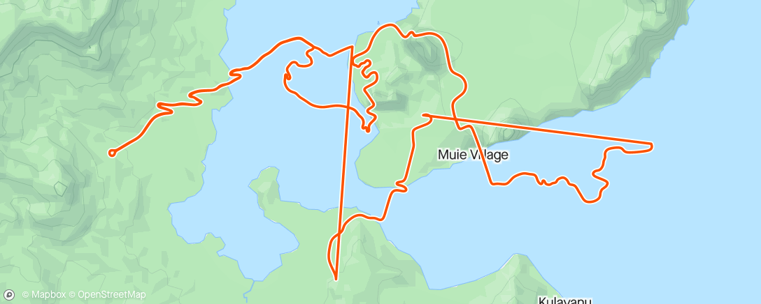 Map of the activity, Zwift - Pacer Group Ride: Triple Flat Loops in Watopia with Genie