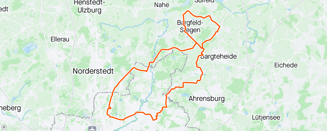 Mapa de la actividad, Goldenen Herbst genießen