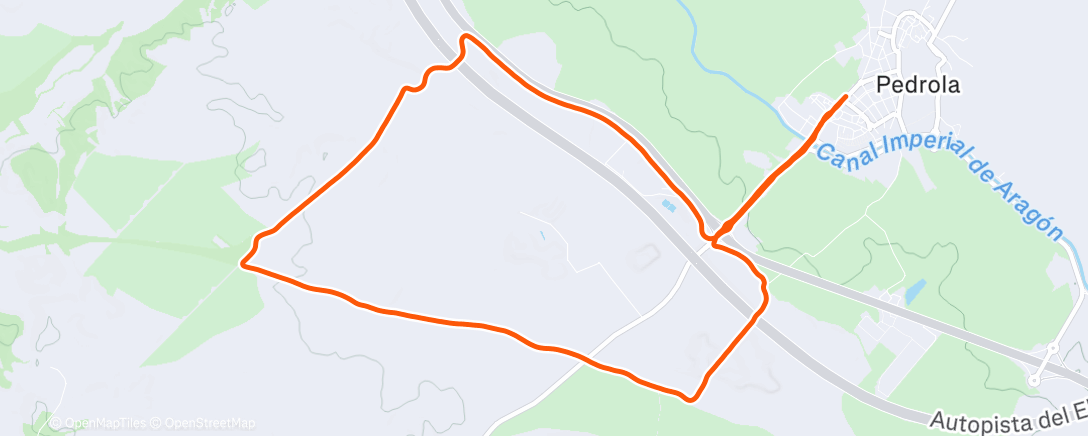 Map of the activity, My lovely Xmas loop