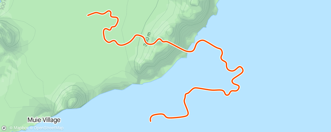 Map of the activity, Zwift - Brisk Burn in Watopia