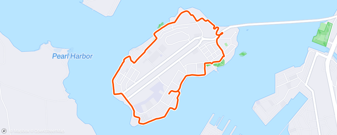 Map of the activity, Ford Island