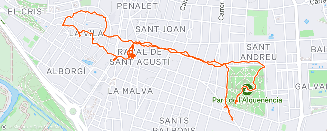 Карта физической активности (Lunch Walk)