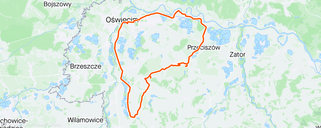 Mappa dell'attività 75/24 Samotny Ride 😥😥😥