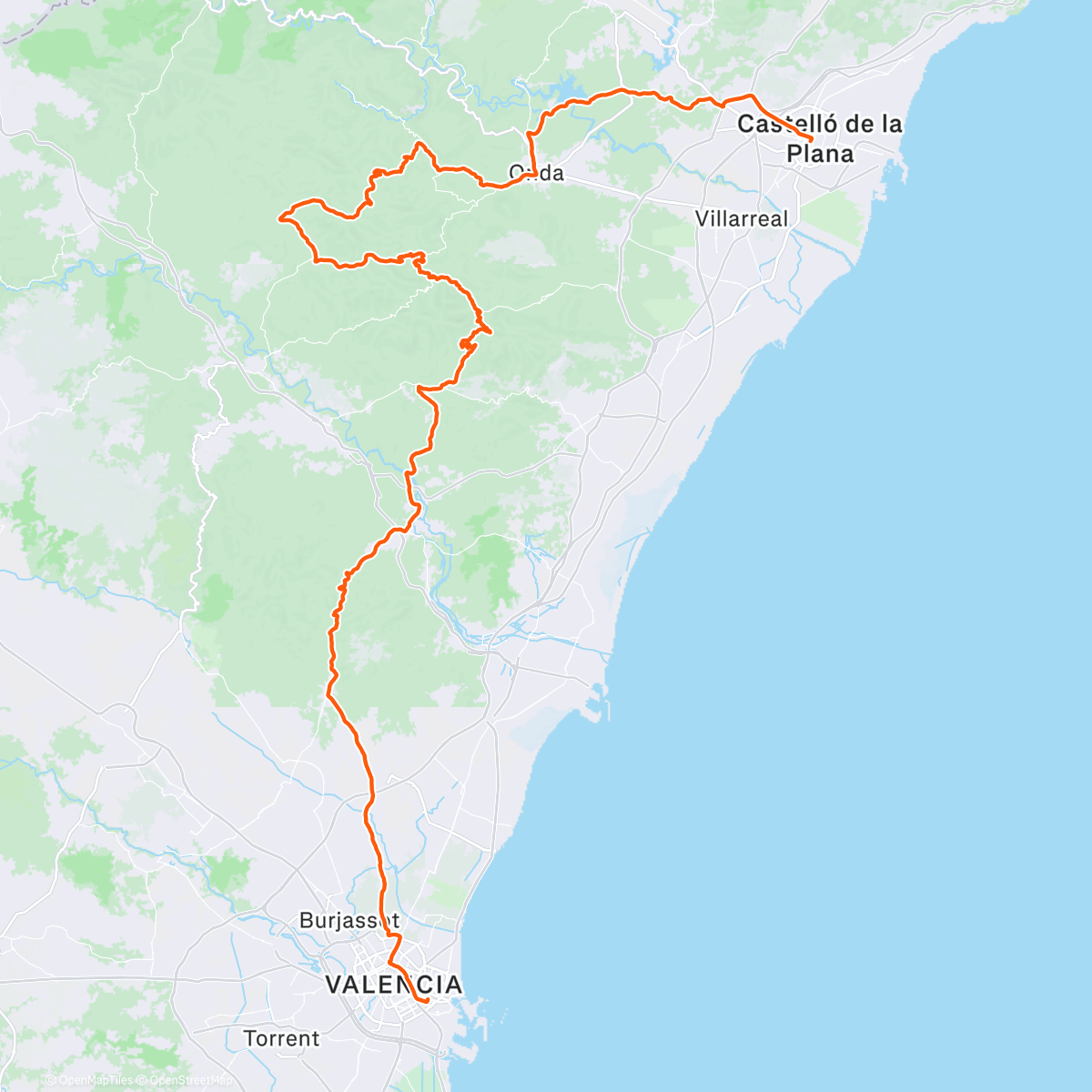 Map of the activity, RR D:4 transition