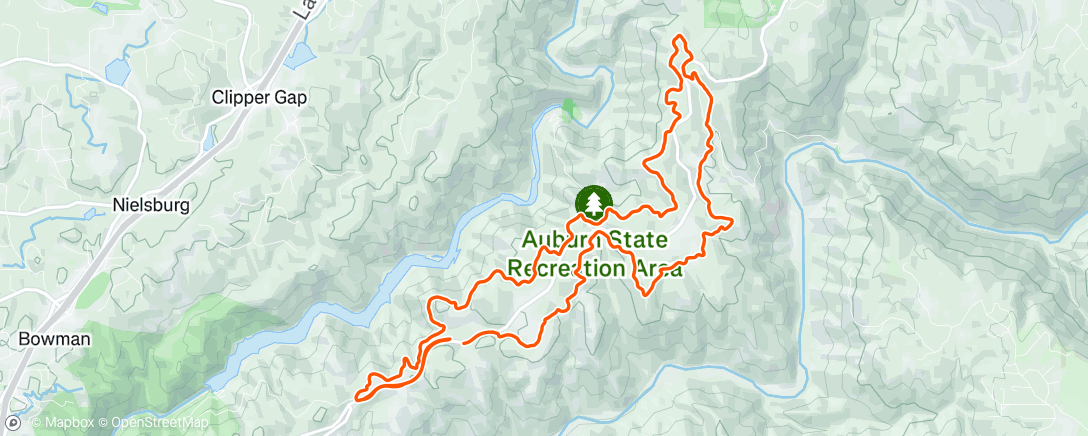 Map of the activity, Morning E-Mountain Bike Ride